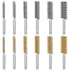 Stainless Steel Drilling Brush Twisted Wire Stainless Steel Cleaning Brushes For Electric Drill Impact Tool Cleaning 4