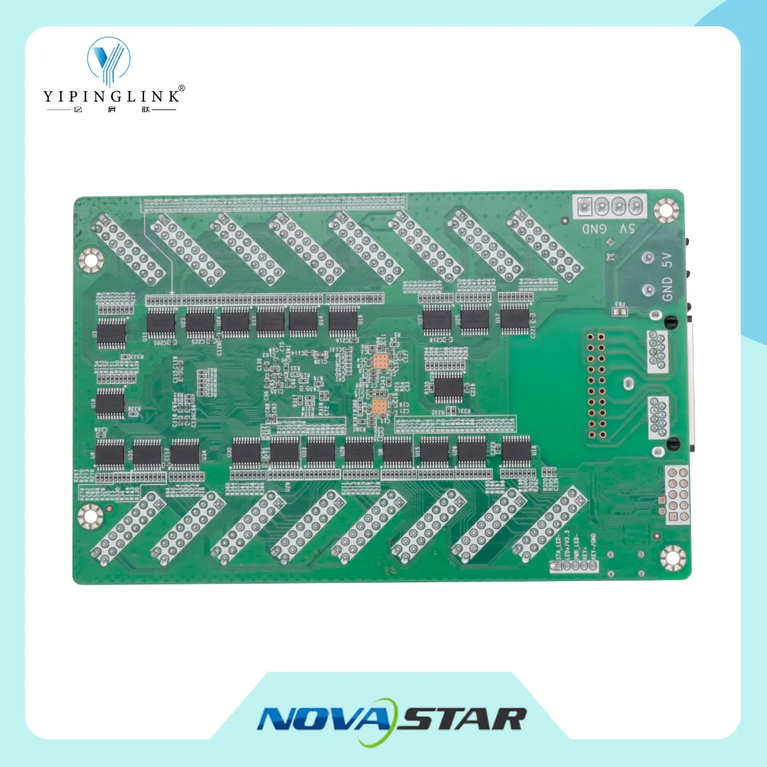 NovaStar DH7516-S LED 수신 카드 16 HUB75E 512×512@60Hz 밝기 보정 LED 디스플레이 화면용 3D 이음매 보정