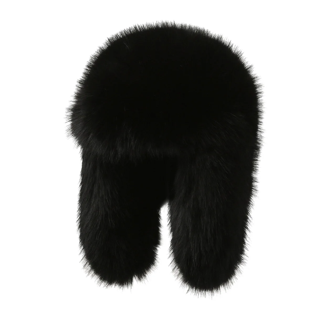Cappello Trapper Invernale Donna Con Paraorecchie – Ushanka In Maglia E Pelliccia Sintetica, Antivento Per Sci E Ciclismo - 3