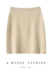 New Chic Women 100% Cashmere Mini Skirt Preppy Style Cashmere Knitted Skirt Autumn Winter Soft Warm Luxury Cashmere Dress 4