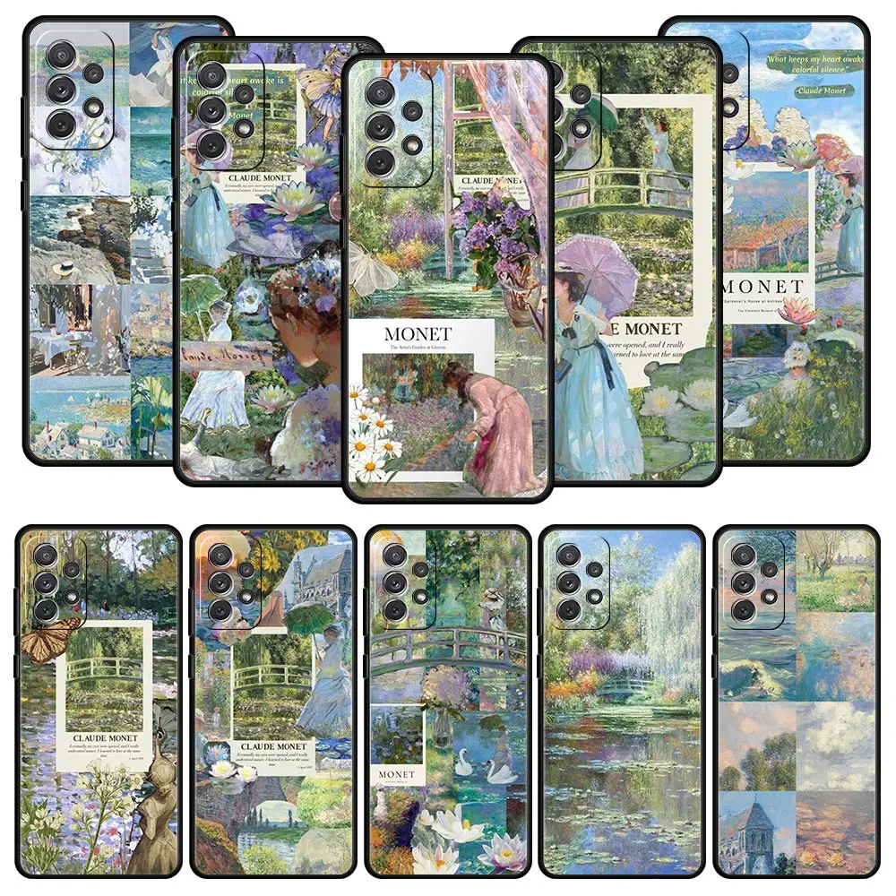 Claude Monet Impressionist Art Phone Case Cover