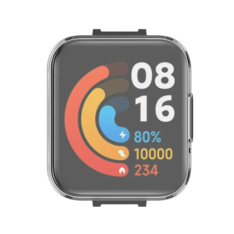 Protective Case +Glass For Redmi Watch 2 Lite Full Cover Screen Protector Shockproof Case For Redmi Watch2 Lite Bumper Shell