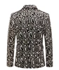 Sexy Leopard Sequins Suit Jackets Men 2023 Brand Peak Collar One Button Suit Blazers Mens Stage Prom Wedding Party Costume Homme 3