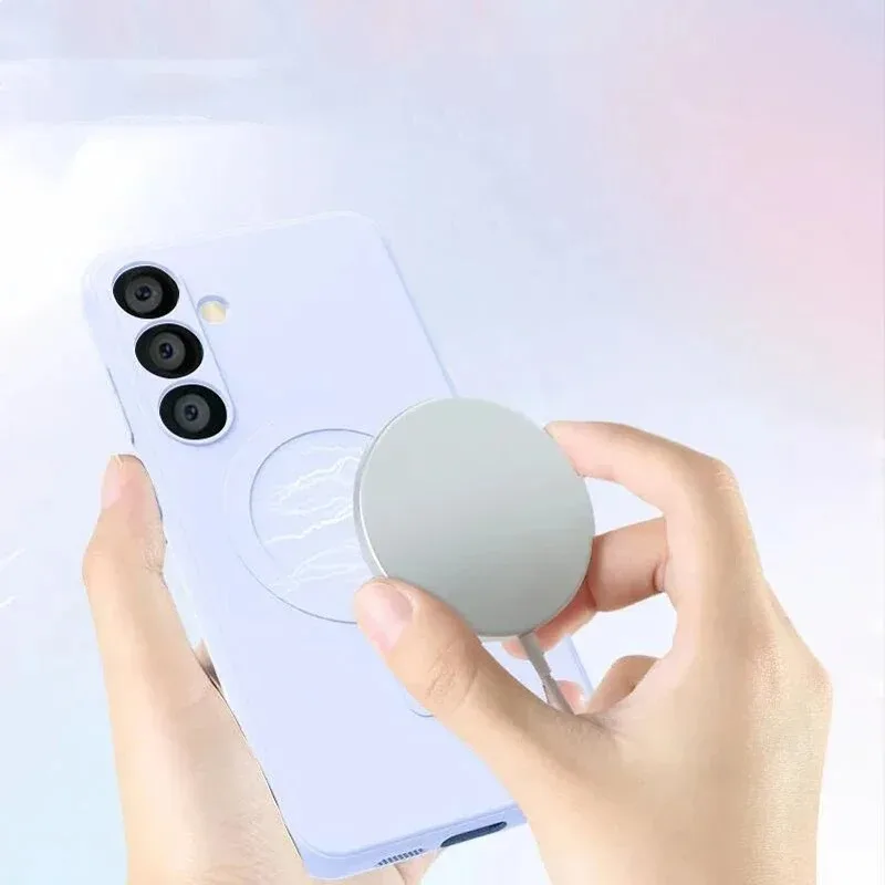 Magnetic Wireless Charging Liquid Silicone Case