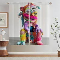 Artist Bjarne Melgaard Kitchen Curtains for Living Room Decoration Ready Curtains Cheap Things With Free Shipping for Home Blind 1