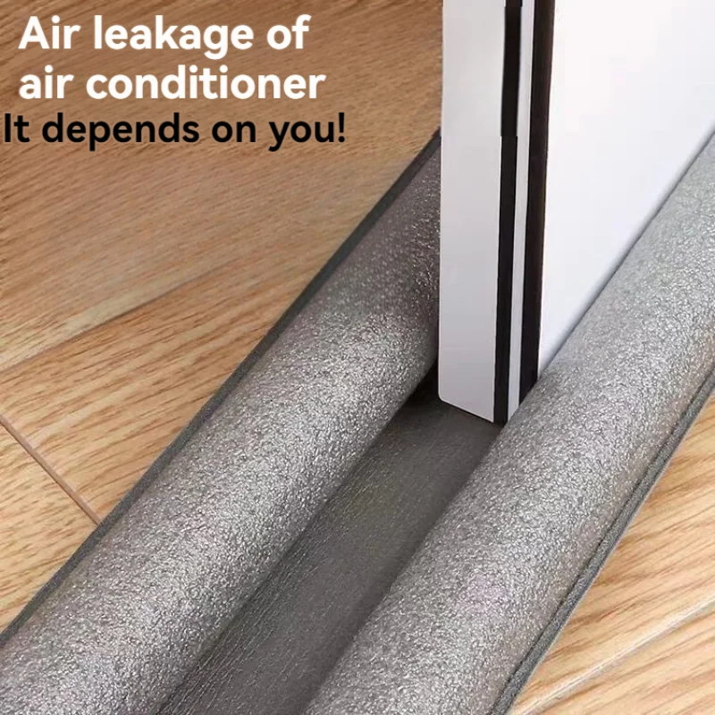 Door Bottom Sealing Strip Seam Door Bottom Sealing Strip Sound Insulation Wind Strip Foam Tape Bedroom Door Gap Waterproof Sponge