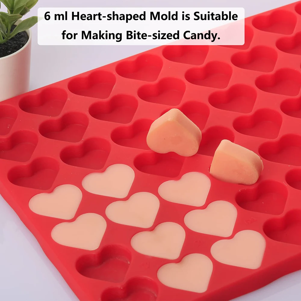 DIY Silicone Candy Molds - Easy To Use and Clean Chocolate Molds - Multi  Style Silicone Molds for Molding Hard or Rubberized Candy - 6 Pack Style 1