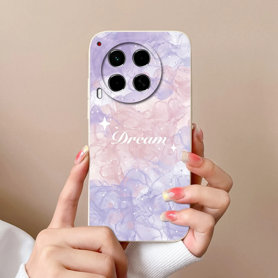 Luxury Soft Silicone Fashion Design Cover Case with Screen Protector