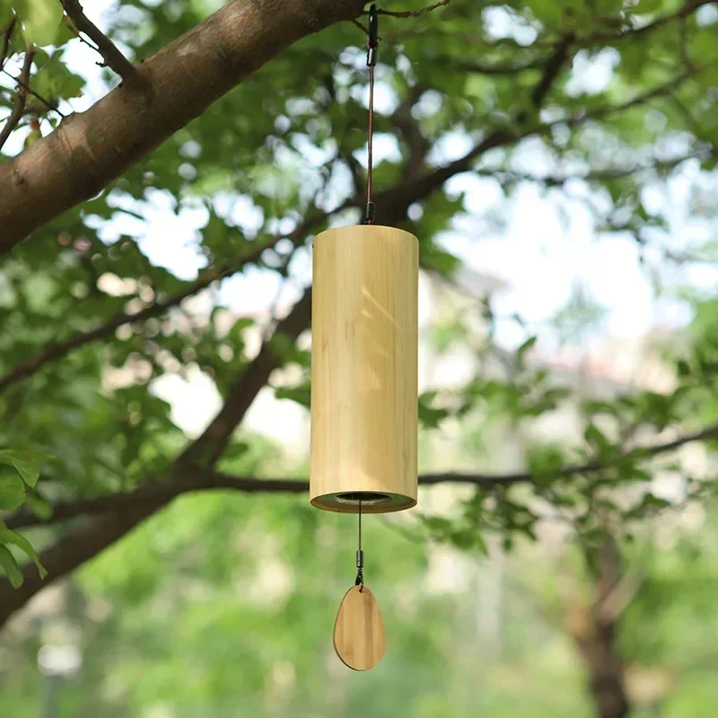 Windbell Bamboo Chord Wind Chimes 8 Rods Notes Zen Meditation C G Dm Am Chord
