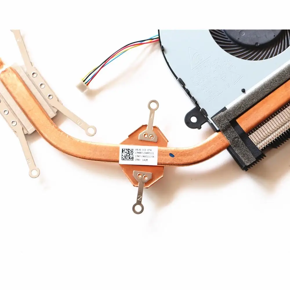 NEW Original Laptop Heatsink Cooling Fan Cpu Cooler for Asus Zenbook UX310 UX310UF UX310UA UX310U UX310UQ 13NB0CL0AM0111