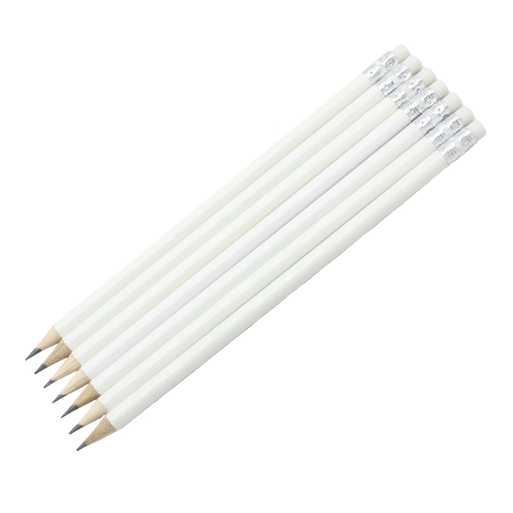 Personalized Engraved Wooden Wood Pencils With Rubber Business Wedding Gift Favors Baby Shower Party Decor 30/50/100PCS