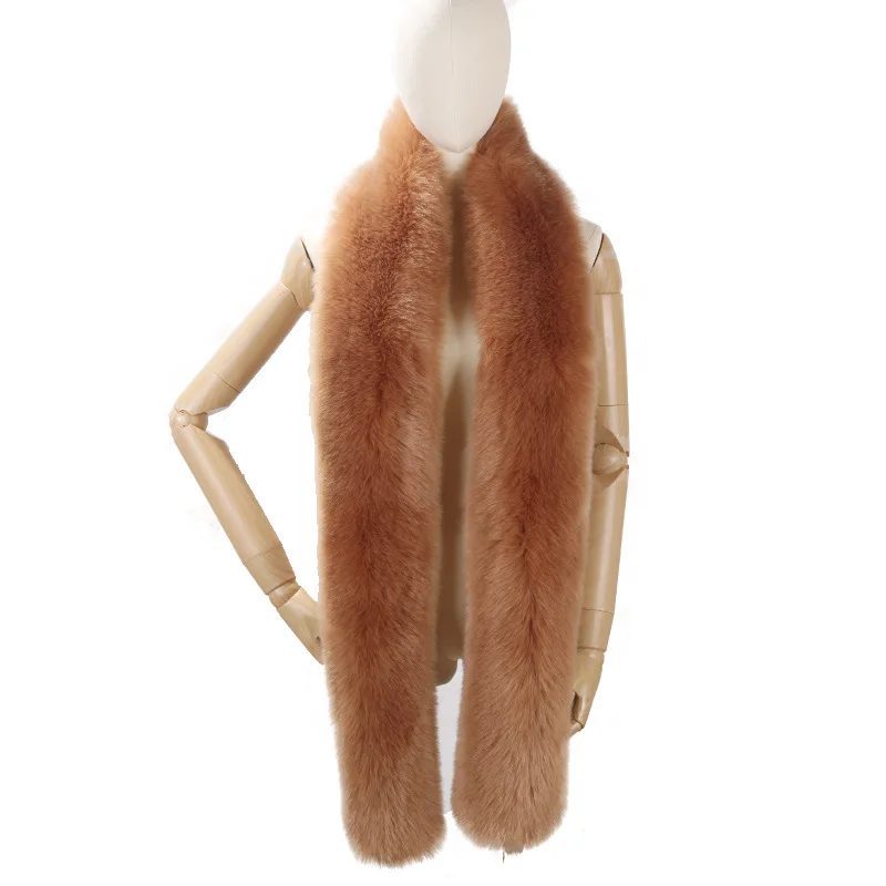 Wedding Shawl Faux Fox Fur Scarf Long Collar Female Winter Raccoon Hat Fake Shawl Cloak Women Wedding Bolero