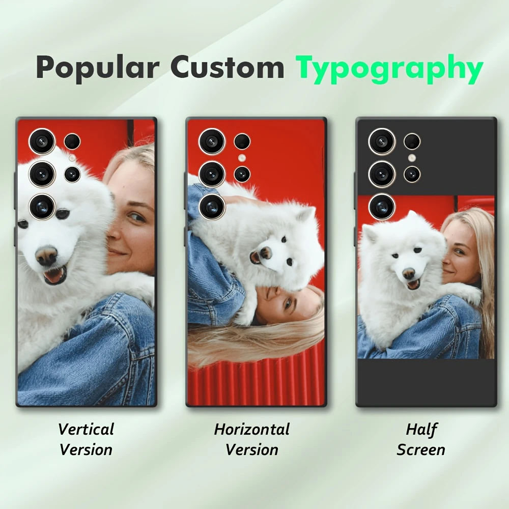 Customizable Soft Cover with Family Photos - Personalized Protective Case