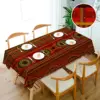 African Ethnic Style Geometric Waterproof Tablecloth Holiday Party Decor Washable Rectangle Table Cloths Home Dining Table Decor 5