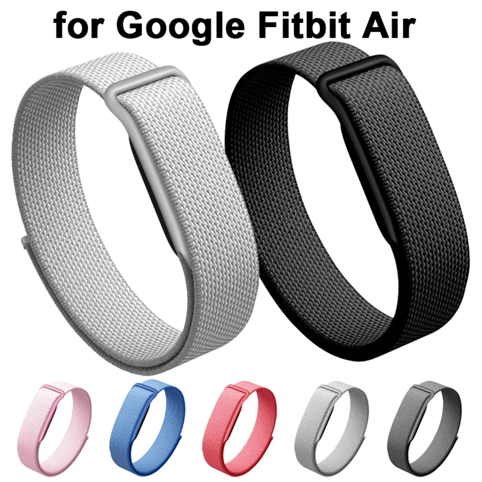 Nylon Air Breathable Braided Wristband with Buckle - Premium Replacement Watch Strap Accessories