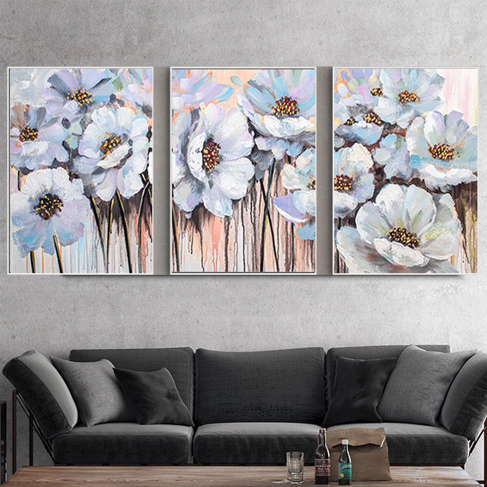 5D Diamond Painting DIY Flowers Full Diamond Art Embroidery Restaurant  Office Living Room Home Decor Diamond Cross Stitch Kits