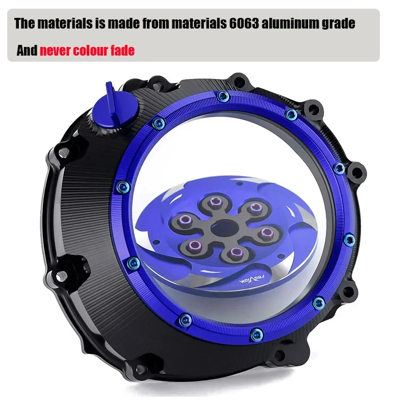 S1000 S 1000 R RR XR クリアクラッチカバースプリングリテーナー