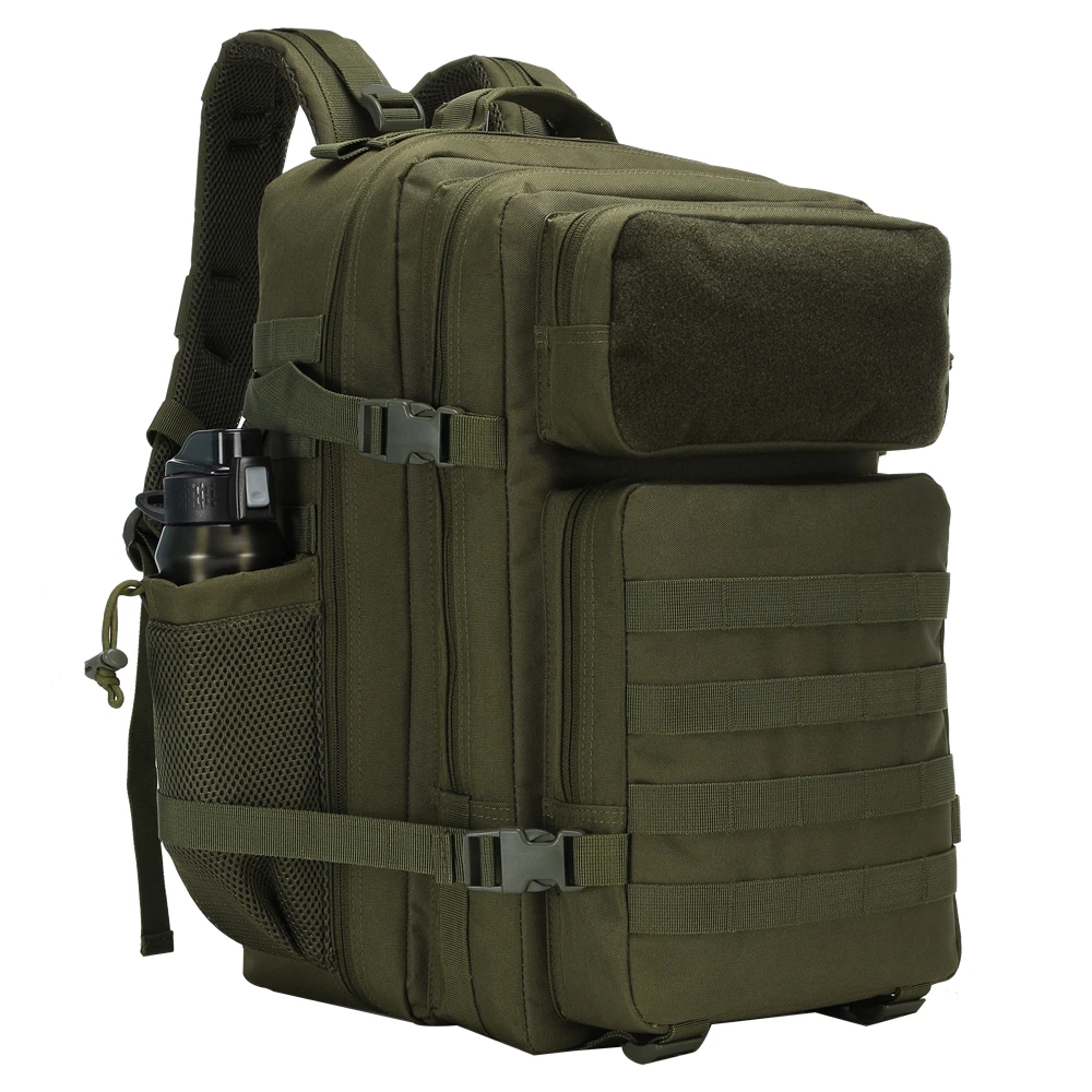 Description Picture 2 of item30L 45L Tactical Backpack Bag with Bottle Pocket Outdoor Hiking pack Waterproof Climbing Rucksack Camping Mochila