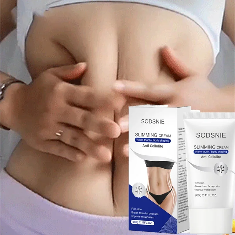 

Slimming Cream Weight Loss Remove Cellulite Sculpting Fat Burning Massage Firming Lifting Quickly Niacinamide Body Care 60g