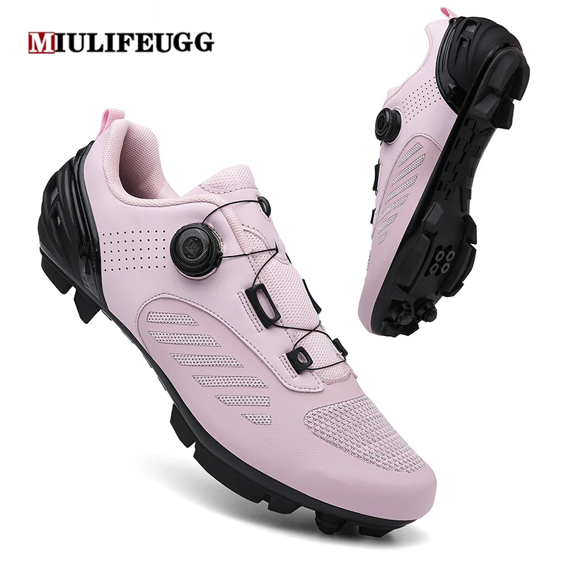 Cycling shoes Cycling Sneaker MTB Men Route Cleat Road Dirt Bike Speed Flat Shoes Racing Women Bicycle Mountain Spd Biking Footwear Sports