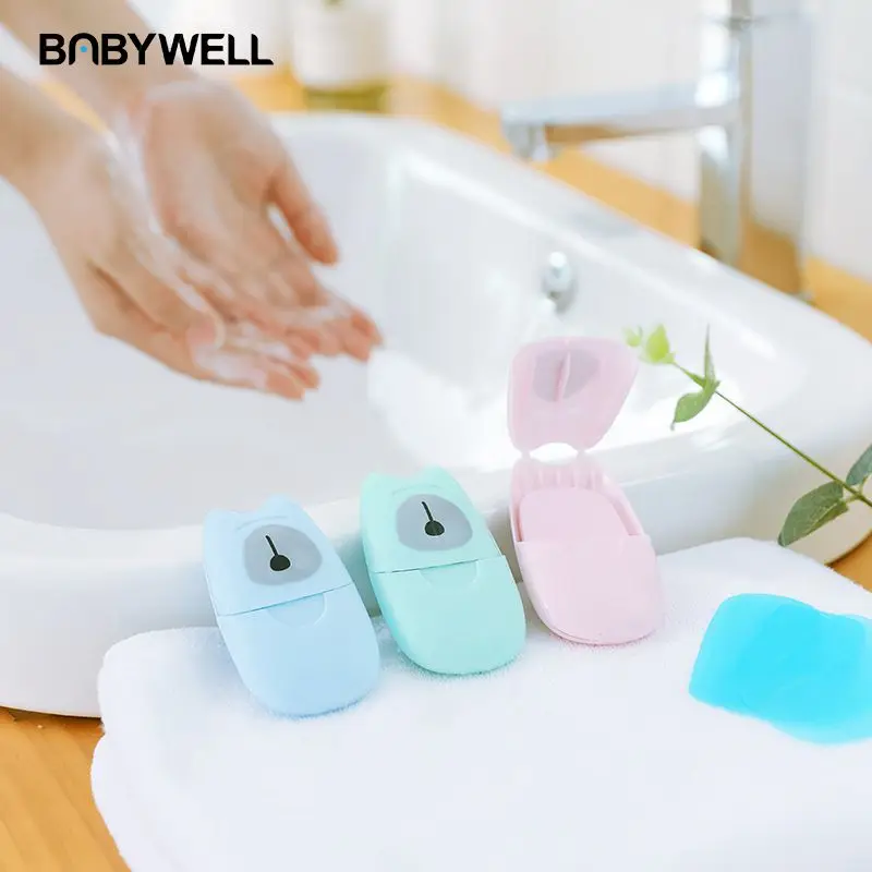 

Портативная мини-бумага для мыла для кухни, туалета, путешествий, кемпинга, походов, аксессуары для ванной комнаты