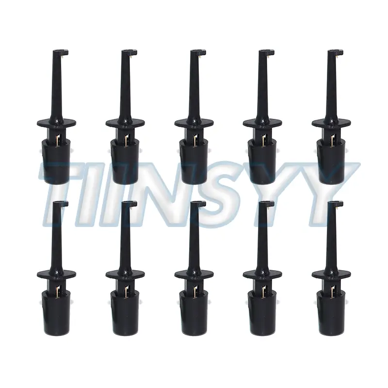 10PCS SMD IC Test Hook Clips Copper Mini Grabber for Multimeter Test Lead Electrical Accessories image 4