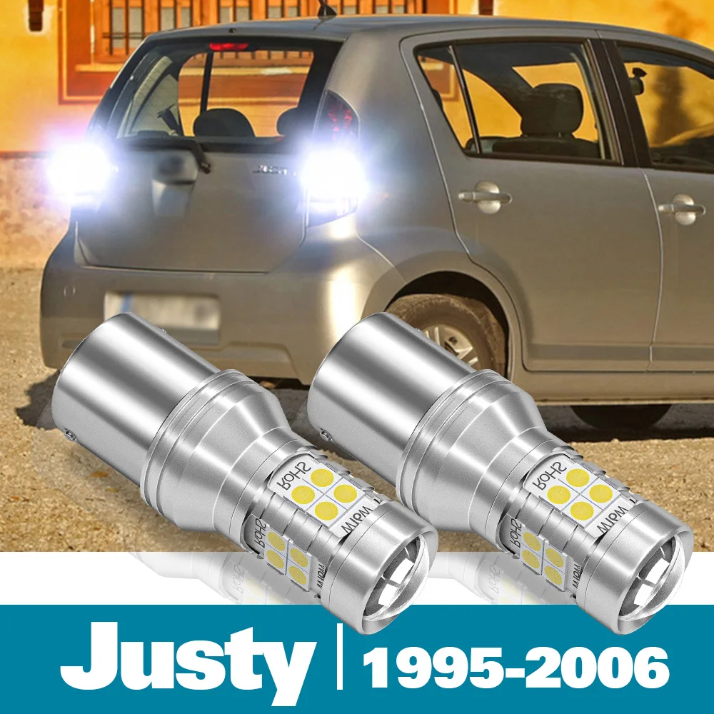 

2pcs LED Reverse Light For Subaru Justy Accessories 1995-2006 1996 1997 1998 1999 2000 2001 2002 2003 2004 2005 Back up Lamp