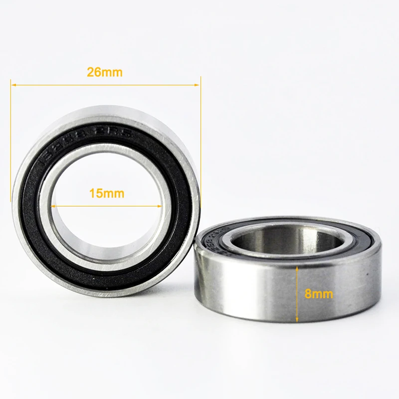 Cuscinetti A Sfera HubDoctor 15268-2RS – 2 Pezzi In Acciaio Premium OEM