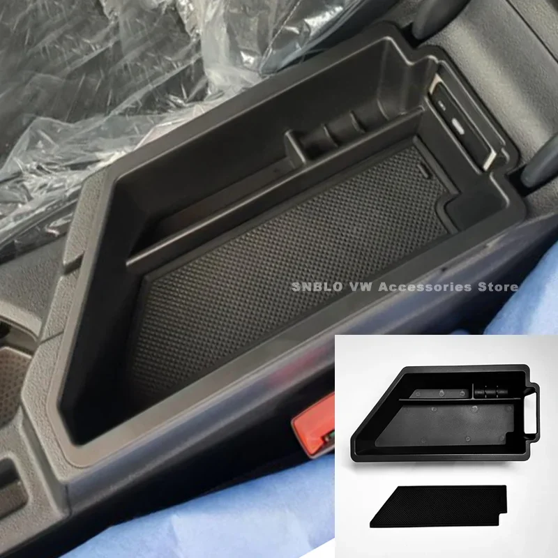 Interior Center Console Organizer Armrest Storage Box for VW Jetta Accessories 2019 2020 2021 2022 2023 (also for Korean) new interior accessories for 2012 2016 scion fr s frs subaru brz 2017 up toyota gt86 center console armrest flip open center