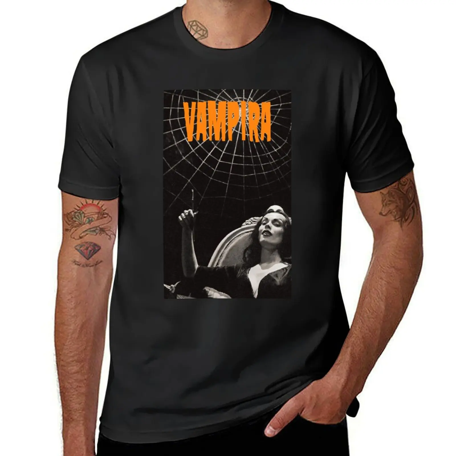 

Vampira Lounge T-Shirt cute clothes plus sizes anime clothes Men's clothing