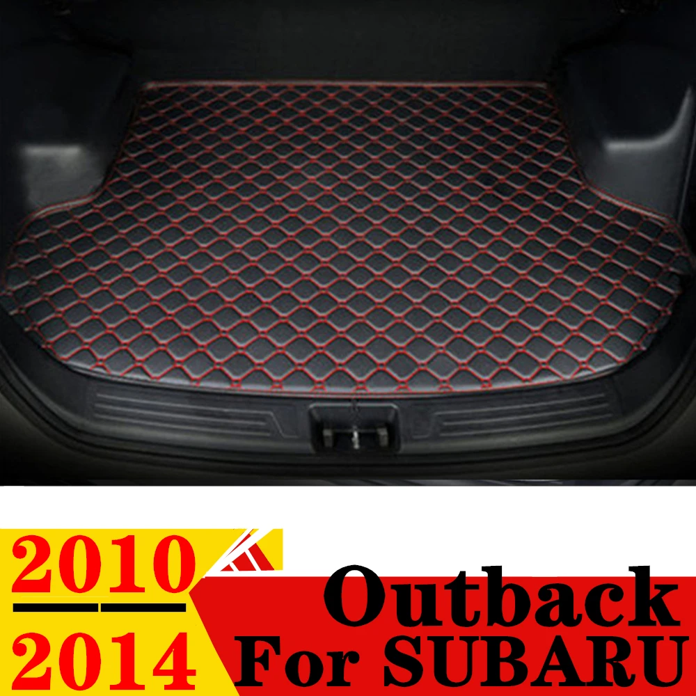 

Коврик для багажника автомобиля для SUBARU Outback 2014, 2013, 2012, 2011, 2010, плоский боковой защитный коврик для груза, подкладка для заднего багажника