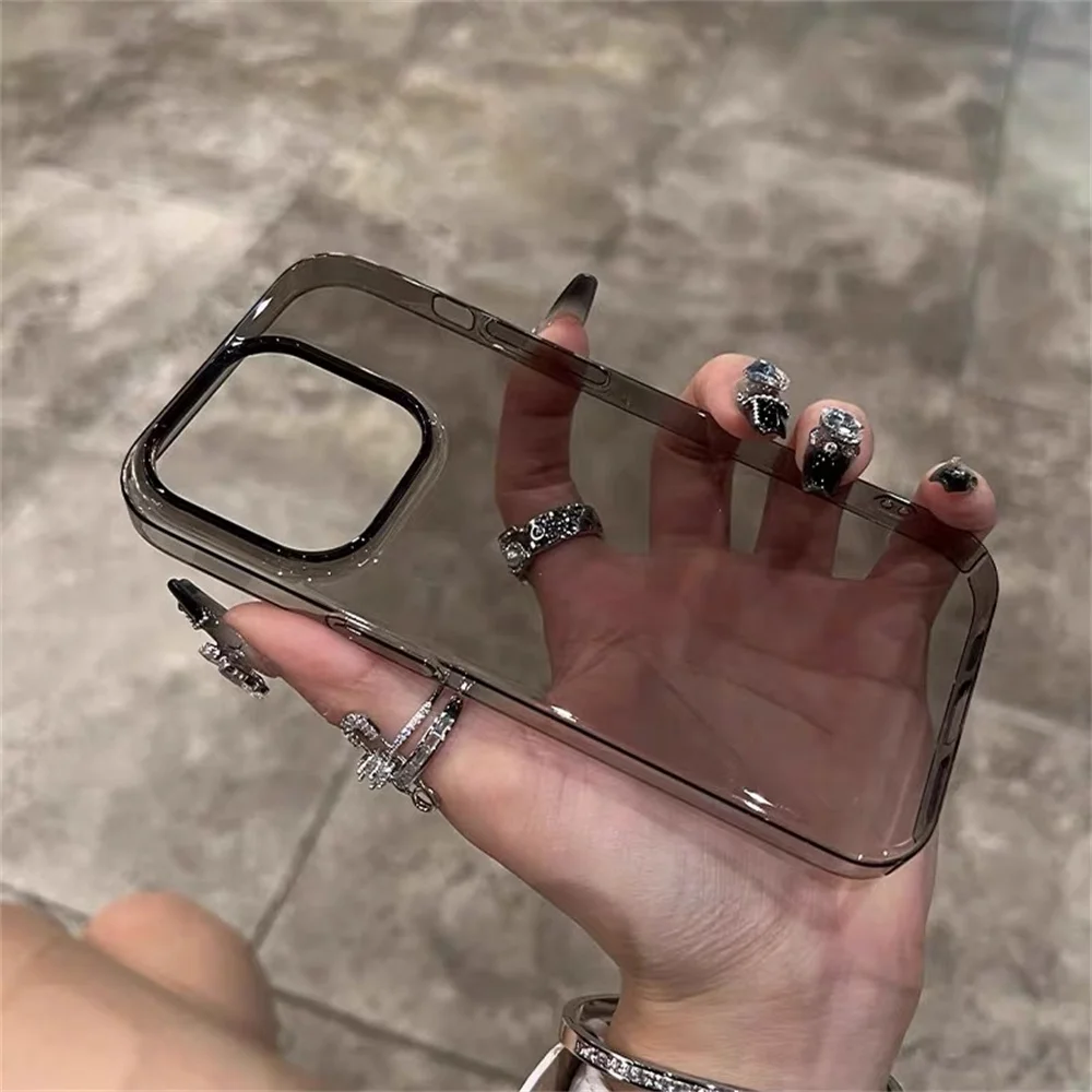 Ultra-Thin Transparent HD Crystal Clear Shockproof Case