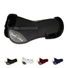 black color corrective lined half pad riding horse on horse back saddle pad equestrian equipment