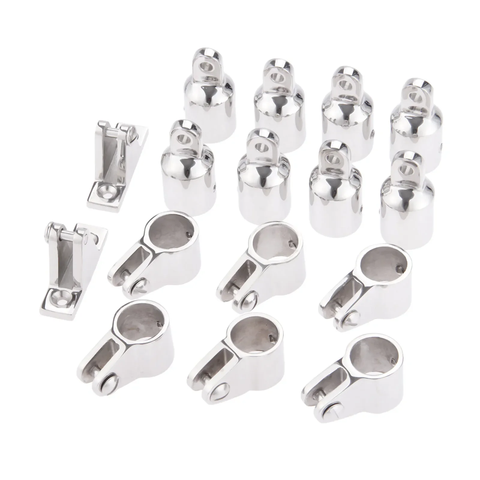 Marine Boat Top Hardware Fitting Set 4 Bow 22mm 7/8