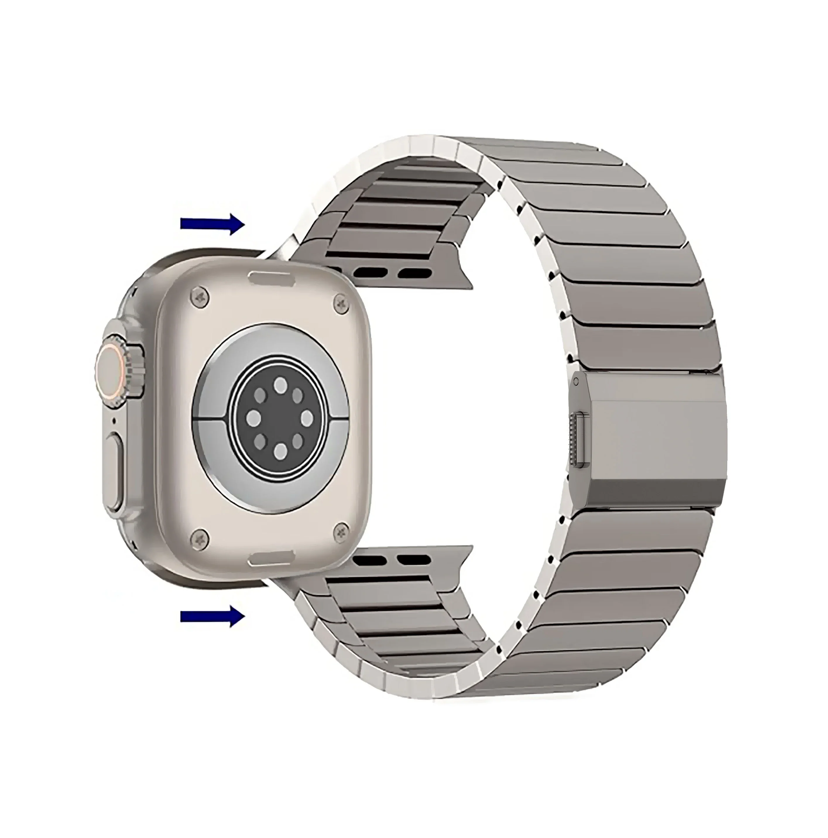 Titanium Alloy Strap for Apple Watch - Premium Metal Bracelet