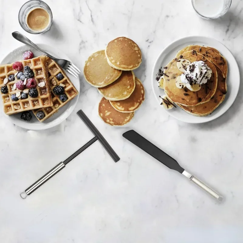 Pancake Tool Stainless Steel Crepe Spreader Pancake Batter Tool