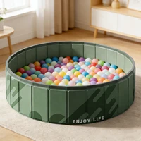 Piscine à balles pliable grande taille, piscine pour animaux de compagnie, pour l'intérieur et l'extérieur, espace de jeu portable pour la maison ou les fêtes 3