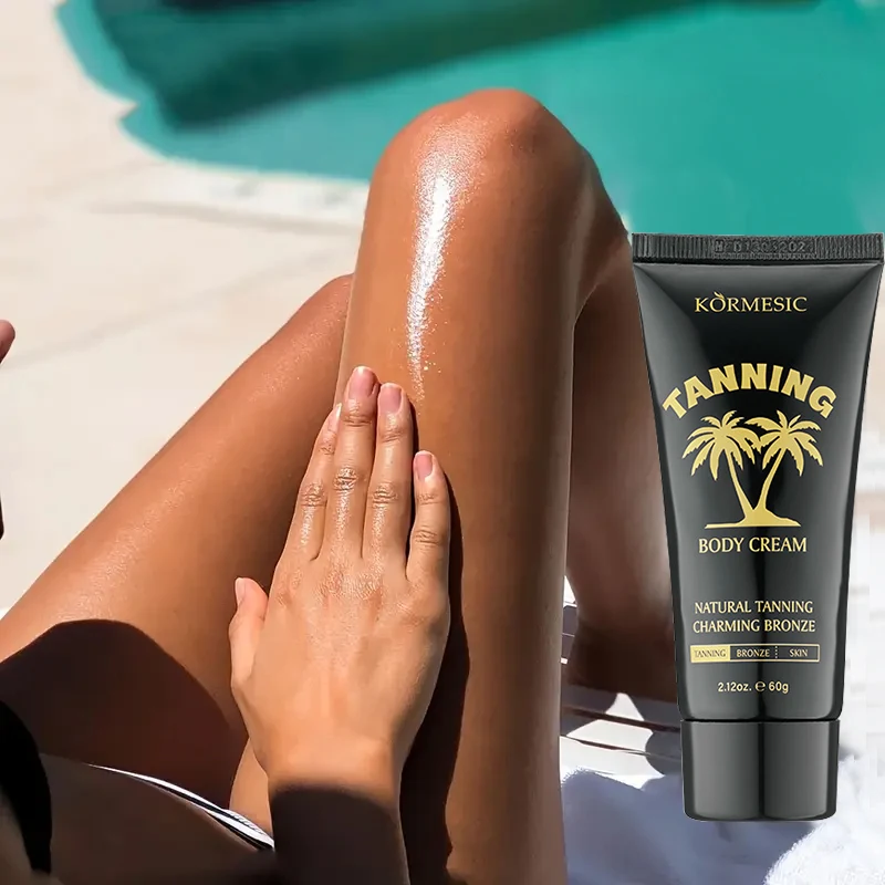Tanning Lotion Self Tanner Body Cream Skin Care,Natural Tanning Oils&Lotions Charming Bronze,Daily Use&Beach Vacations For Body