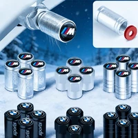 4Pcs Tire Valve Caps Wheel Air Stem Dust Cover decorate Accessoreis For BMW M E46 E90 F10 F30 G20 G30 X3 X5 X6 E60 E39 M3 M4 M5 2