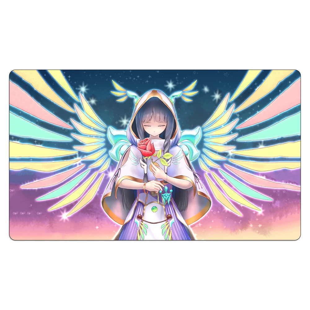 2mm No-Stitched Edge YGO Diviner of the Herald Playmat Collection Limited Edition Ultr Play Mat Custom MousePad with Storage Bag