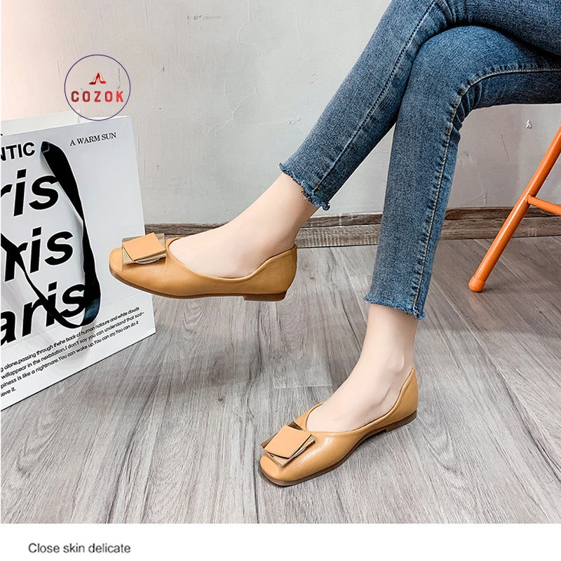 Zapatos sin cordones para mocasines poco profundos, zapatos de bailarinas, informales, cómodos, para Primavera, novedad de | - AliExpress