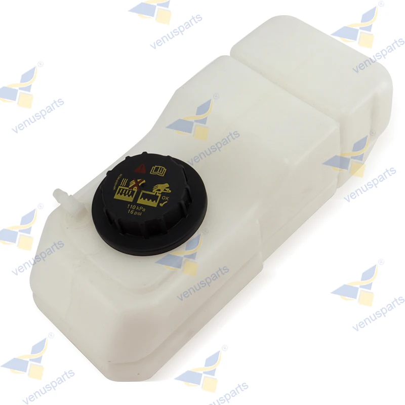 6732375 Water Coolant Tank Radiator Reservoir Bottle Expansion Tank with Cap 6733429 for Bobcat Loader S205 S220 S250 S300 S330
