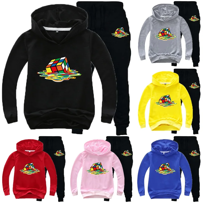 

Hot Usa Tv The Big Bang Theory Fashion Casual Kids Baby Hoodies Pants Boys Girls Clothes Set Hooded Sweatshirts Suits Tracksuit