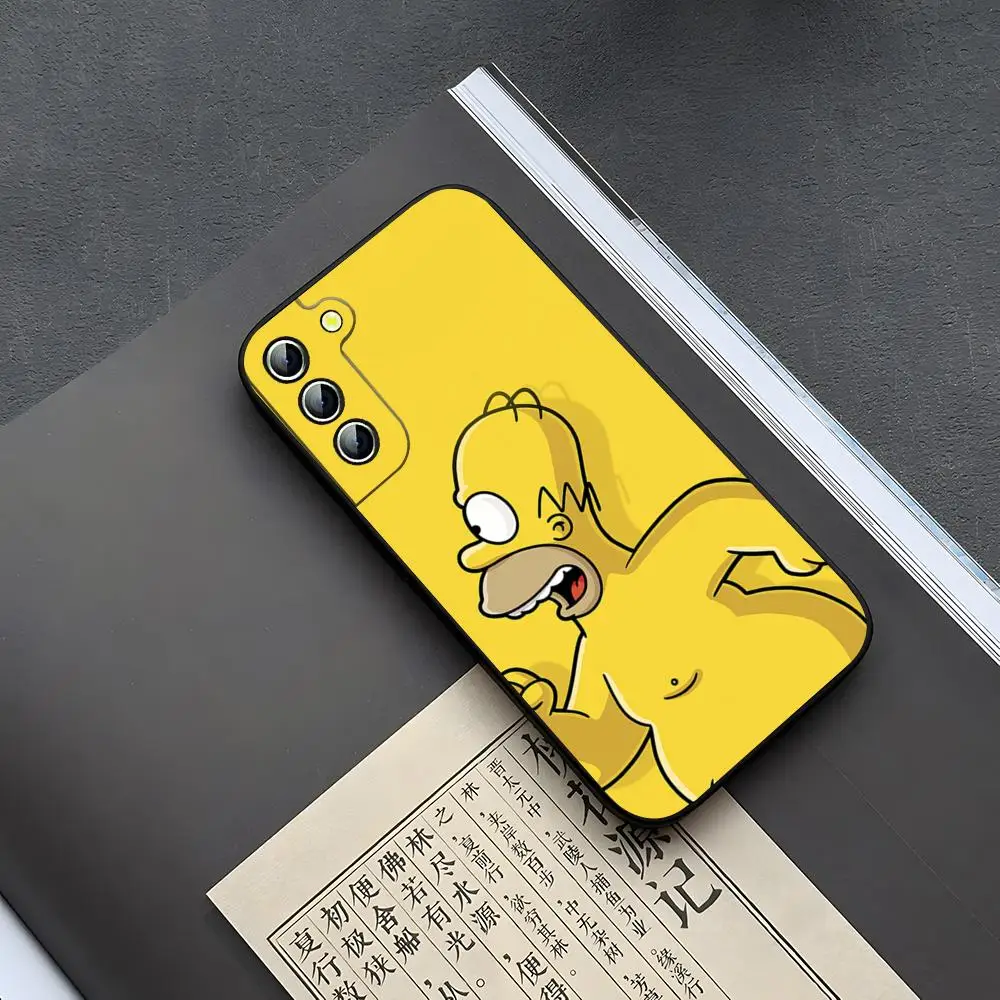 Cute Cartoon The Simpsons Phone Case