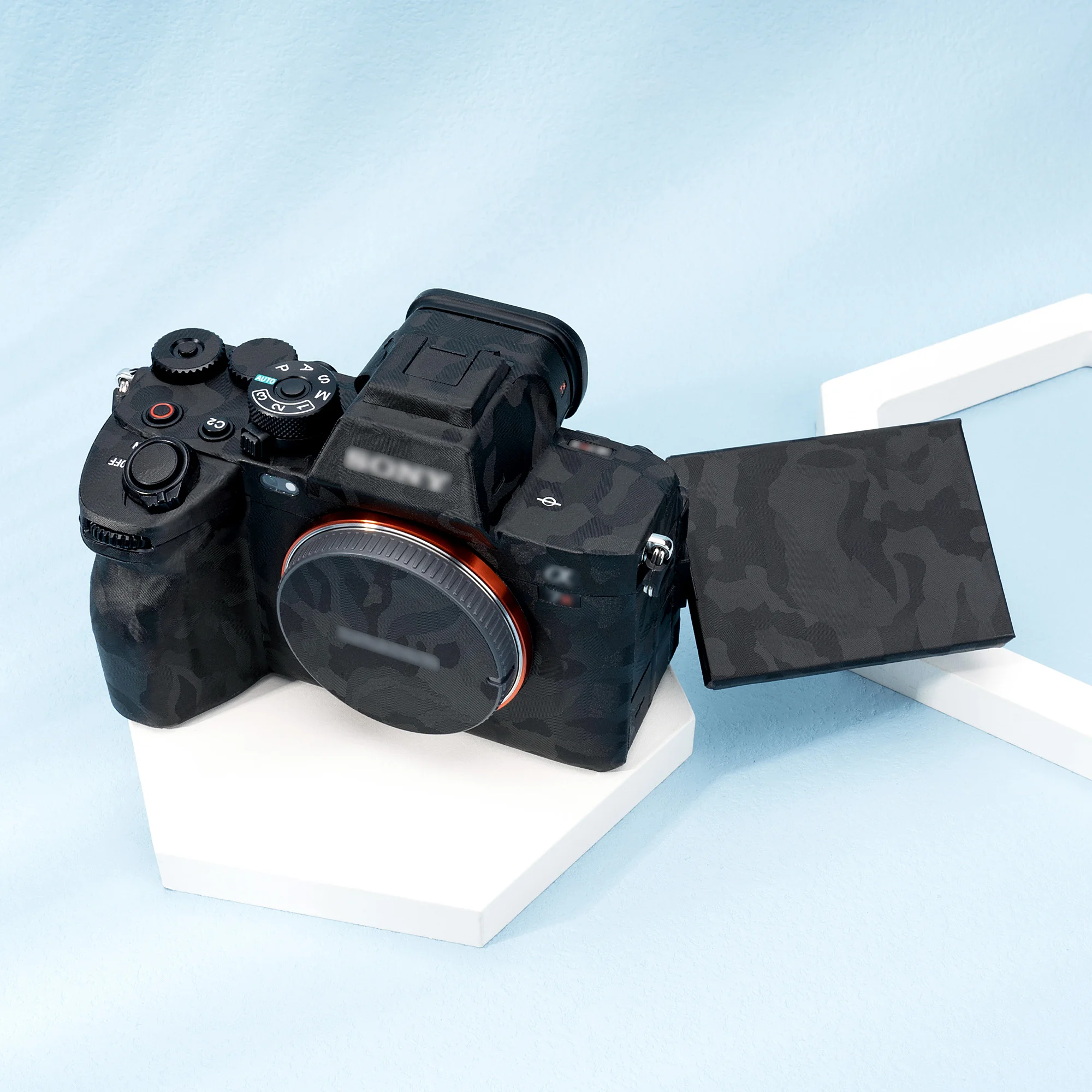 Jjc a7r5 Hautfilm Anti-Kratz-Kamera Körper aufkleber Custom Fit Abdeckung für Sony A7RV Schutz dekoration Wrap Zubehör – Detail 17