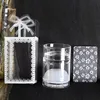 1pc Double Head Clear Jelly Dual Silicone Nail Art Stamper Seal with Scraper Soft Nail Stampers Manicure Stamping Tools With Box 1