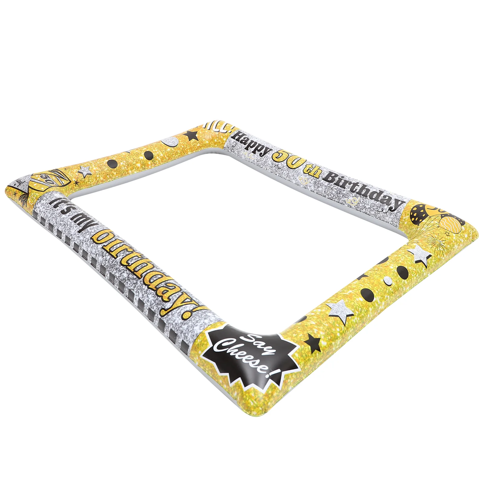 Inflatable Photo Frame Birthday Party Favor Photobooth Props Fun Selfie Frame Accessories Inflatable Picture Festive Party