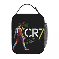 Insulated Lunch Tote Bag Cr7 Ronaldos Signature Merch Football Food Box Multifunction Thermal Cooler Lunch Box for School 1