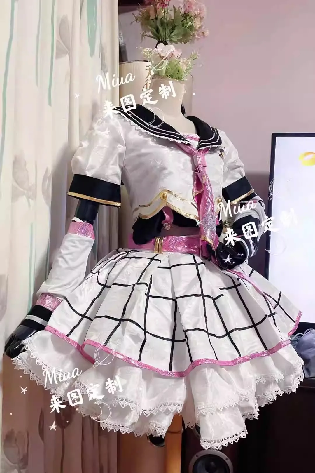

COSMART [Customized] Anime LoveLive! School Idol Festival PERFECT Dream Project Tennouji Rina Elegant Lovely Cosplay Costume