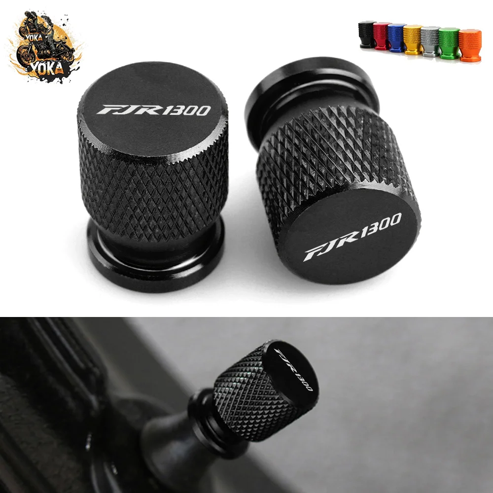 

2023 New For Yamaha XJR1300 FJR1300 XJR FJR 1300 Tire Valve Caps Stem Air Port Cover Plugs CNC Motorcycle Accessories